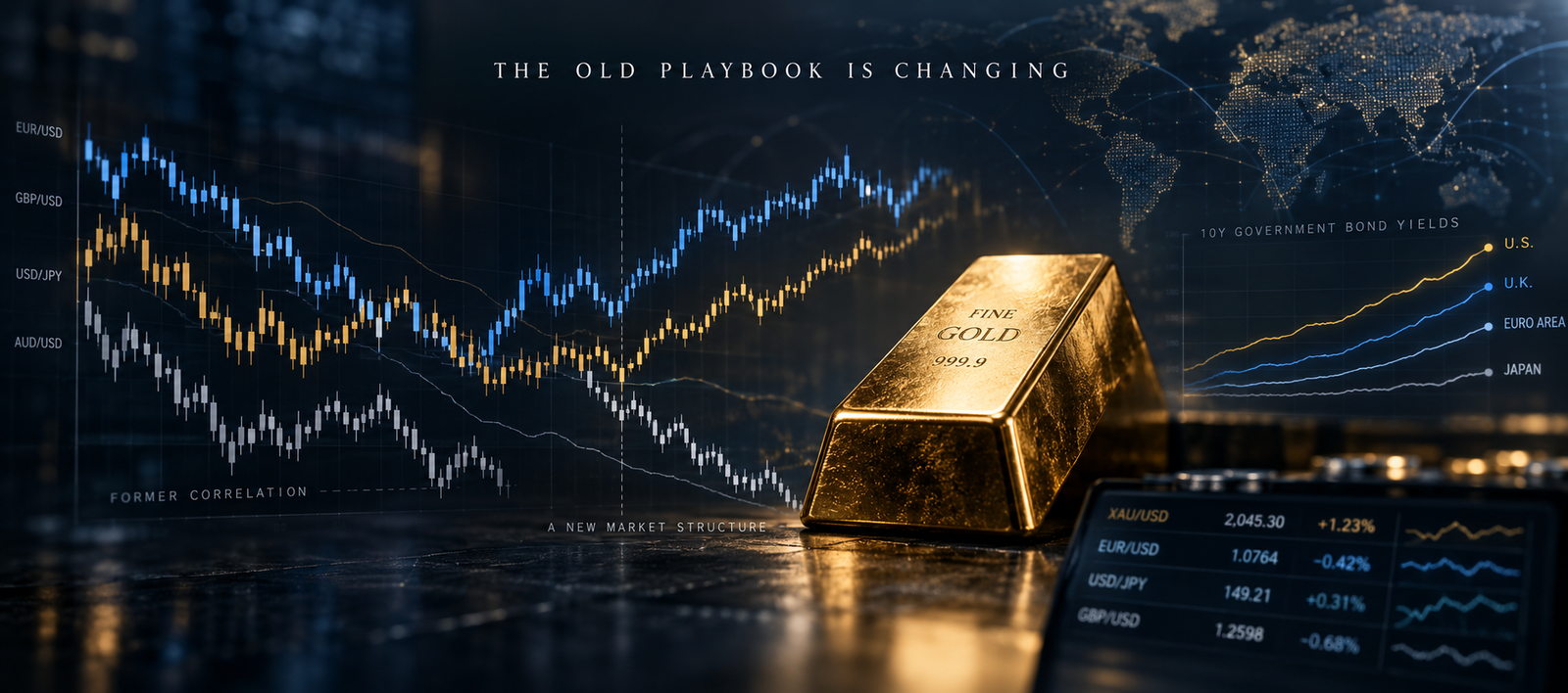 When the Old Market Playbook Stops Working: Reading FX, Gold and Yields in 2026
