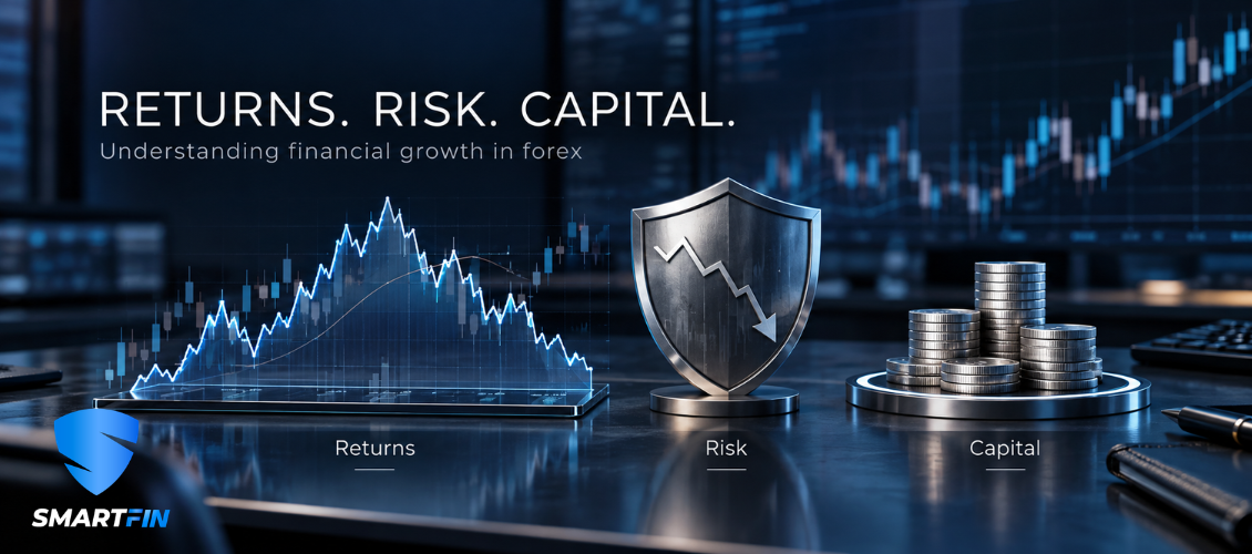 Forex Trading and Financial Growth: Understanding Returns, Risk and Capital